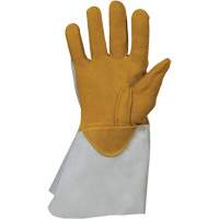 Gants de soudage 335DBP Endura, Cuir de vache refendu/Cuir d'&eacute;lan refendu, Taille Petit Southpoint Industrial Supply