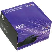 Emballages de gants jetables pour machine distributrice, Petit, Nitrile, 5 mils, Sans poudre, Noir, Classe 2 Southpoint Industrial Supply