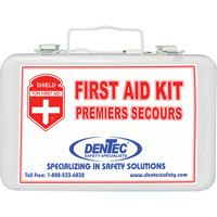 Trousse de premiers soins de interm&eacute;diaire Shield, R&eacute;pond &agrave; la norme CSA Z1220-17 type 3 environnements &agrave; haut risque, Moyen (26-50 travailleurs) Southpoint Industrial Supply