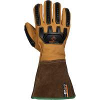 Endura<sup>®</sup> 378TXTVBG Cold-Rated Impact & Cut Resistant Winter Gloves, Size X-Small, Thinsulate™/Cowhide Shell, ASTM ANSI Level A7 SHK054 | Southpoint Industrial Supply