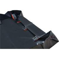 IBX Wall Pop-Up Berm, 2244 US gal. Capacity, 12' W x 25' L x 12" H, Snap-Up Bracket Southpoint Industrial Supply