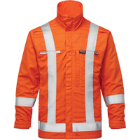 Veste aviateur d'&eacute;t&eacute; Skyline UltraSoft 7 oz., Petit, Orange haute visibilit&eacute; Southpoint Industrial Supply