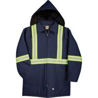 Parka en canard de premi&egrave;re qualit&eacute; avec mat&eacute;riau r&eacute;fl&eacute;chissant, Bleu marine, Petit Southpoint Industrial Supply