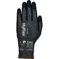 Gants r&eacute;sistants &agrave; la coupe HYFLEX 11-543, Taille 6, Calibre 13, Rev&ecirc;tement Nitrile, Enveloppe en Nylon/Acier inoxydable/PEHP/Spandex, ASTM ANSI niveau A7/EN 388 niveau F Southpoint Industrial Supply