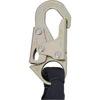 SA-5200-2.5 Shock Absorbing Lanyard, 2.5', Snap Hook Center, Snap Hook Leg Ends, Polyester Southpoint Industrial Supply