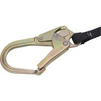 SA-6402-4 Shock Absorbing Lanyard, 4', Form Hook Center, Snap Hook Leg Ends, Polyester Southpoint Industrial Supply
