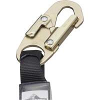 SA-5500-4 Shock Absorbing Lanyard, 4', Snap Hook Center, Snap Hook Leg Ends, Galvanized Steel Southpoint Industrial Supply
