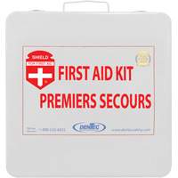 Shield First Aid Kit, Meets/Exceeds CSA Z1220-24 Type 2 Low-Risk Environment, Medium (26-50 Workers) Southpoint Industrial Supply