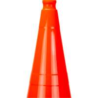 C&ocirc;ne de signalisation de premi&egrave;re qualit&eacute;, 28", Orange Southpoint Industrial Supply