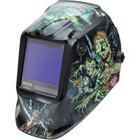 VIKING 3350 Zombie Welding Helmet, 3.74" L x 3.34" W View Area, 5 - 13 Shade Range Southpoint Industrial Supply