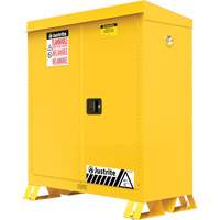 Outdoor Flammable Storage Cabinet, 30 gal., 2 Door, 43" W x 44" H x 18" D Southpoint Industrial Supply