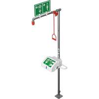 Combination Shower with Closed ABS Bowl & Top Inlet, Pedestal Southpoint Industrial Supply