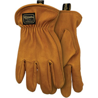 Gants r&eacute;sistants &agrave; la coupe The Duke 597CR, Taille Moyen, Enveloppe en Cuir de vache/Para-aramide/Polyester/Acier inoxydable, ASTM ANSI niveau A5 Southpoint Industrial Supply