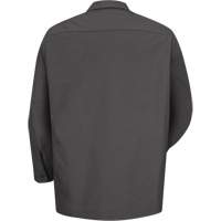 Long Sleeve Industrical Work Shirt, Men's, Small, Charcoal Southpoint Industrial Supply
