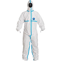 Hooded Coveralls, Small, White, Tyvek&reg; 600 Southpoint Industrial Supply