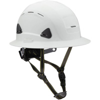 Casque Fibre Metal de style escalade avec bordure compl&egrave;te, R&eacute;pond aux normes CSA type 2, Suspension Rochet, Ventil&eacute; Southpoint Industrial Supply