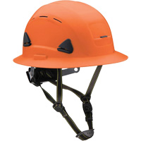 Fibre Metal Climbing Style Helmet with Full Brim, Meets CSA Type 2, Ratchet Suspension, Vented Southpoint Industrial Supply