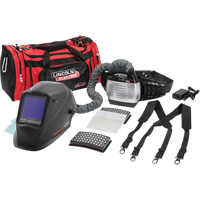 VIKING 3350 XG Auto-Darkening PAPR with Extended Battery, Welding Helmet, Lithium-Ion Battery Southpoint Industrial Supply
