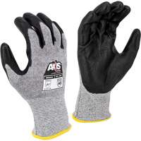 RWG566 AXIS Cut Protection Touchscreen Work Glove, Size X-Small, 18 Gauge, Polyurethane Coated, Stainless Steel/HPPE Shell, ASTM ANSI Level A5/EN 388 Level E Southpoint Industrial Supply