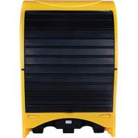 2-Drum Hard Cover Spill Pallet, 43.11" L x 61.61" W x 83.07" H, 1433 lbs. Load Capacity Southpoint Industrial Supply