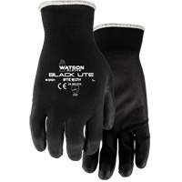 391 Stealth Black Lite Gloves, X-Small, Polyurethane Coating, Polyester Shell Southpoint Industrial Supply