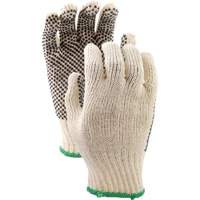 417 PVC Dotted String Knit Gloves, Poly/Cotton, Single Sided, Small Southpoint Industrial Supply