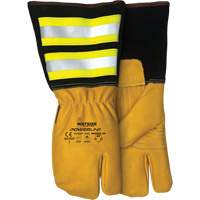 Powerline One-Finger Water-Resistant Mitt, Leather, Medium Southpoint Industrial Supply