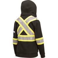 Heavyweight Safety Hoodie, Women's, X-Small, Black Southpoint Industrial Supply