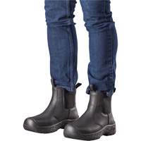 Bottes de s&eacute;curit&eacute; Ice Crew pour hommes, Cuir, Semelle R&eacute;sistant aux perforations, Pointure 7 Southpoint Industrial Supply