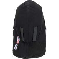 Pioneer 766A Flame-Resistant Quilted Hard Hat Liner with Detachable Mouthpiece, Black/Grey, Cotton/FR-Tech&reg;/Modacrylic/Nylon Southpoint Industrial Supply