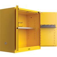 Utili-Guard+ Flammable Safety Cabinet, 30 gal., 1 Door, 43" W x 44" H x 22" D Southpoint Industrial Supply