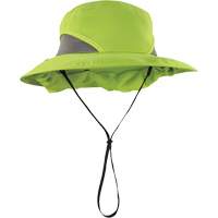 Chapeau de garde forestier 8934 Chill-Its avec prot&egrave;ge-nuque, petit/moyen, Lime haute visibilit&eacute; Southpoint Industrial Supply