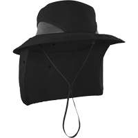 Chapeau de garde forestier 8934 Chill-Its avec prot&egrave;ge-nuque, petit/moyen, Noir Southpoint Industrial Supply