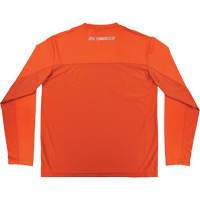 Chill-Its 6689 Cooling Long Sleeve Sun Shirt with UV Protection, Orange, Small Southpoint Industrial Supply