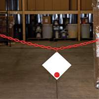 Plastic Barrier Chain, Green Southpoint Industrial Supply