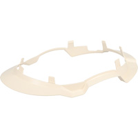 Bordure &eacute;troite compl&egrave;te &agrave; agrafe pour casque d'alpiniste RZRBack, blanc osseux Southpoint Industrial Supply