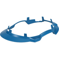 Bordure &eacute;troite compl&egrave;te &agrave; agrafe pour casque d'alpiniste RZRBack, bleu acier Southpoint Industrial Supply