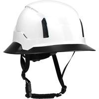 Wide Clip-On Full Brim for RZRBack Climbing Helmet, White Southpoint Industrial Supply