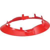 Bordure large compl&egrave;te &agrave; agrafe pour casque d'alpiniste RZRBack, rouge Southpoint Industrial Supply