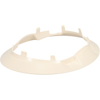 Bordure large compl&egrave;te &agrave; agrafe pour casque d'alpiniste RZRBack, blanc osseux Southpoint Industrial Supply
