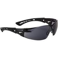 Lunettes de s&eacute;curit&eacute; Rush + Petit BSSI, Lentille Fum&eacute;e/Gris, Antibu&eacute;e/Anti-&eacute;gratignures, ANSI Z87+ Southpoint Industrial Supply