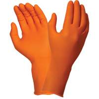 Gants jetables TOUCHNTUFF 93-800, 6,5/7, Latex/N&eacute;opr&egrave;ne/Nitrile, 23,6-mils, Sans poudre, Orange Southpoint Industrial Supply