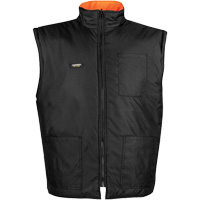 Manteau haute visibilit&eacute; 7-en-1, Polyester, Orange haute visibilit&eacute;, T-petit Southpoint Industrial Supply