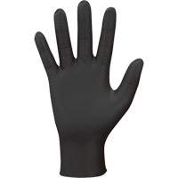 Gants jetables 709B PyraGrip, 7/Petit, Nitrile, 8 mils, Sans poudre, Noir Southpoint Industrial Supply