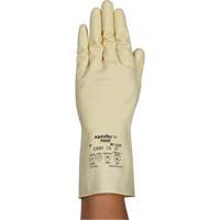 Gants naturels et l&eacute;gers AlphaTec 87-137, Taille 7, 11,8" lo, Latex de caoutchouc, 16 mils Southpoint Industrial Supply