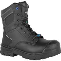 Bottes de travail imperm&eacute;ables pour foreur avec protecteur m&eacute;tatarsien flexible, Cuir, Taille 3, Imperm&eacute;able Southpoint Industrial Supply
