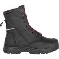Bottes de travail pour femmes avec protecteur m&eacute;tatarsien flexible &agrave; l'int&eacute;rieur, Cuir, Embout Acier, Taille 5, Imperm&eacute;able Southpoint Industrial Supply