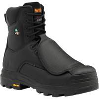 Bottes de travail Vulcan avec protecteur m&eacute;tatarsien &agrave; l'ext&eacute;rieur, Cuir, Taille 5, Imperm&eacute;able Southpoint Industrial Supply
