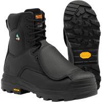 Bottes de travail Vulcan avec protecteur m&eacute;tatarsien &agrave; l'ext&eacute;rieur, Cuir, Taille 5, Imperm&eacute;able Southpoint Industrial Supply