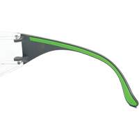 Lunettes de s&eacute;curit&eacute; gris/vert Adapt Lite, Lentille Transparent, Antibu&eacute;e/Anti-&eacute;gratignures, ANSI Z87+/R&eacute;pond ou surpasse la norme CSA Z94.3 Southpoint Industrial Supply